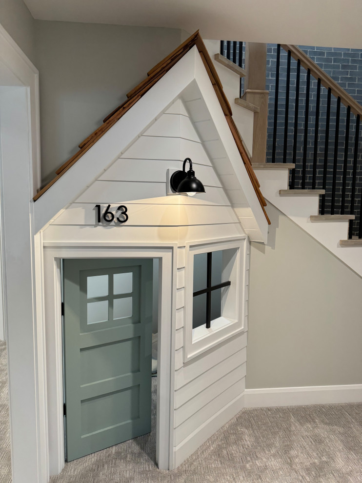 Custom Kids Playroom and Basement