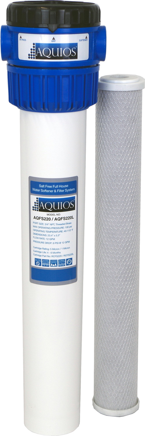 Aquios® Salt Free Water Softener and Filtration System - New model!