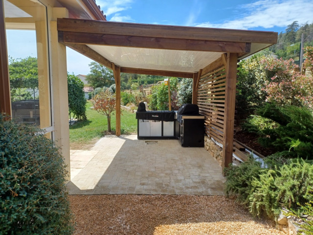 Cuisine d'&eacute;t&eacute; modern-patio