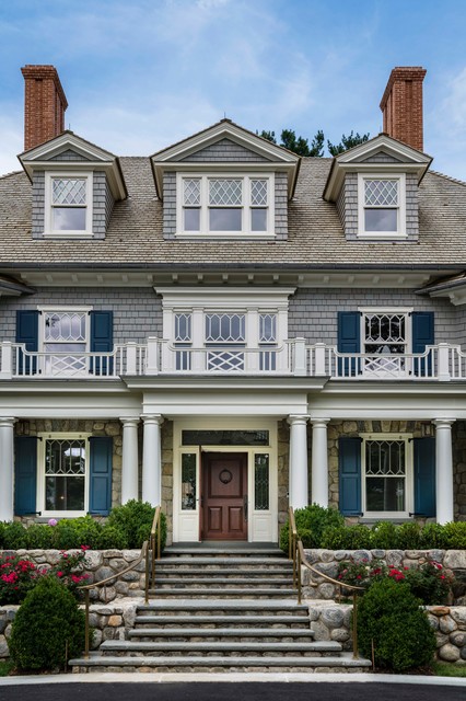 Classical Revival costero-fachada