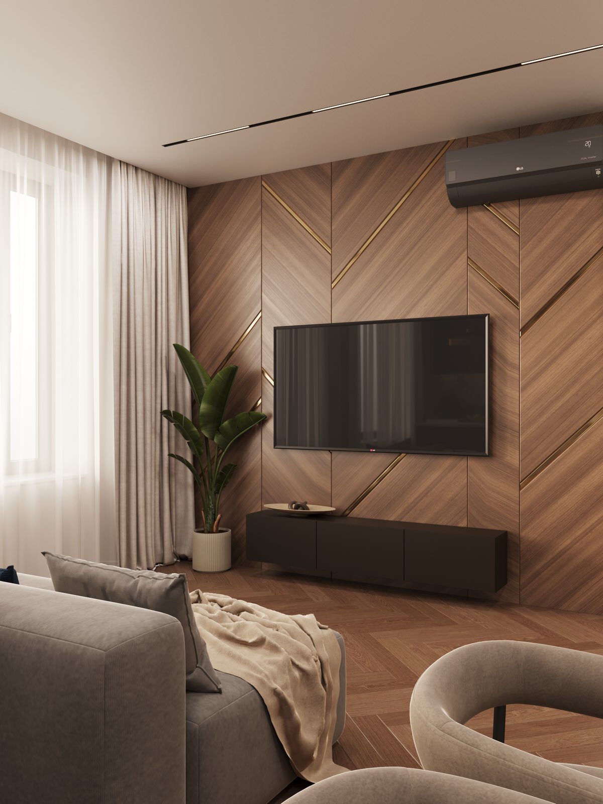 Проект квартиры 78 кв.м., ЖК Чикаго