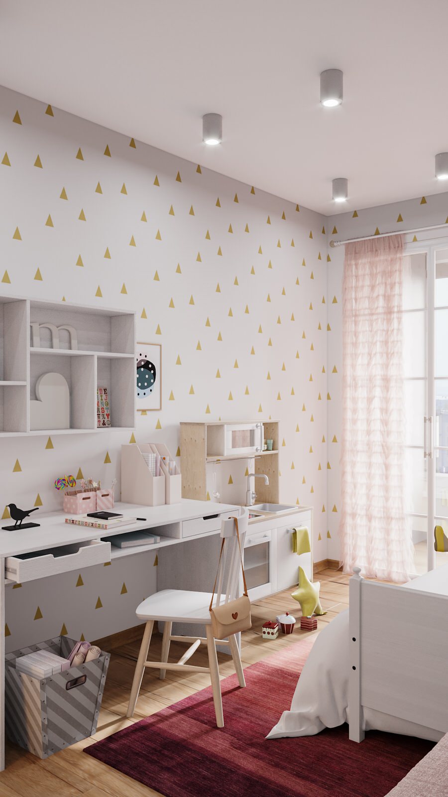 Дизайн-проект квартиры 100кв.м. для семьи из 4х человек в Северном парке