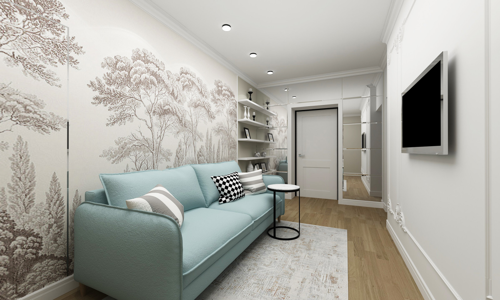 Квартира в классическом стиле