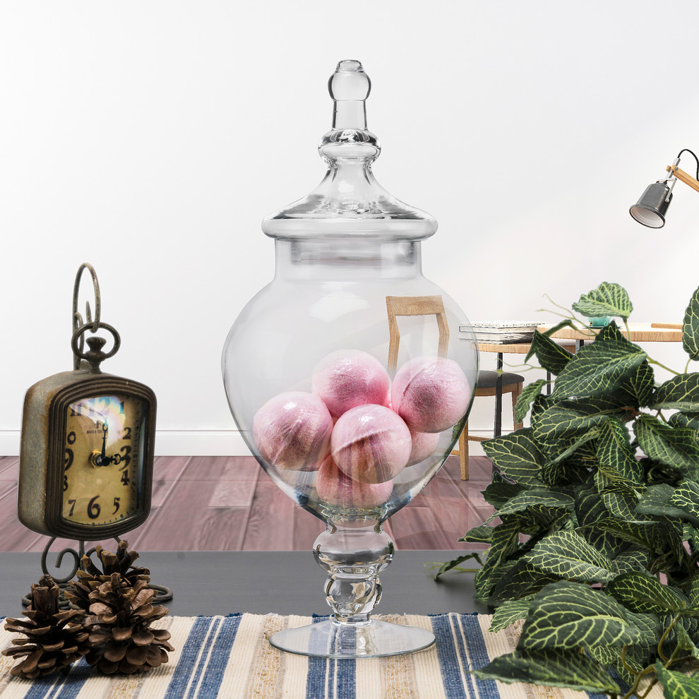 Cys Apothecary Glass Jar Candy Buffet Container Canister