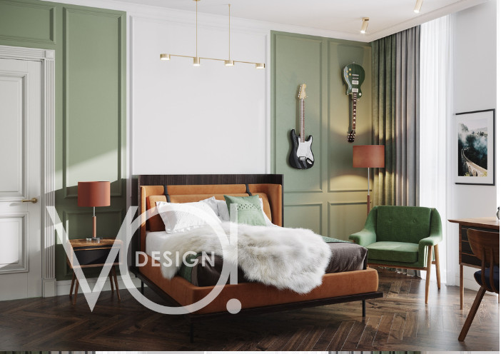 Проект: кухня, гостиная , детская для девочки 9 лет, спальня для юноши 17 лет