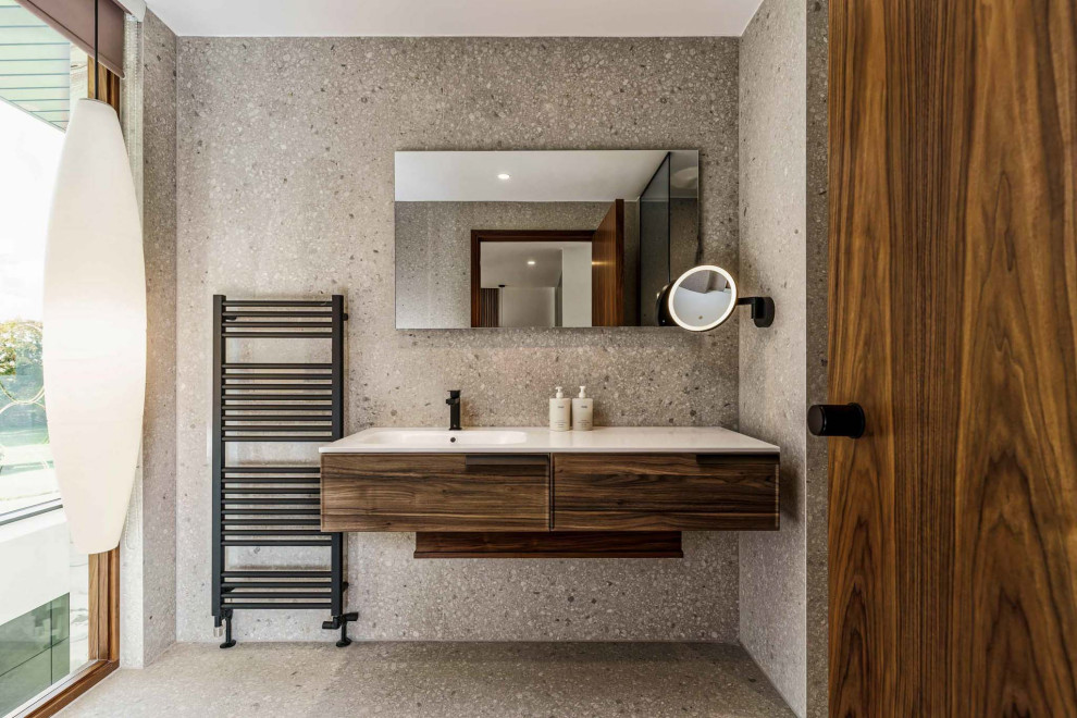 Knutsford New Build Contemporary Bathroom Cheshire by Poliform