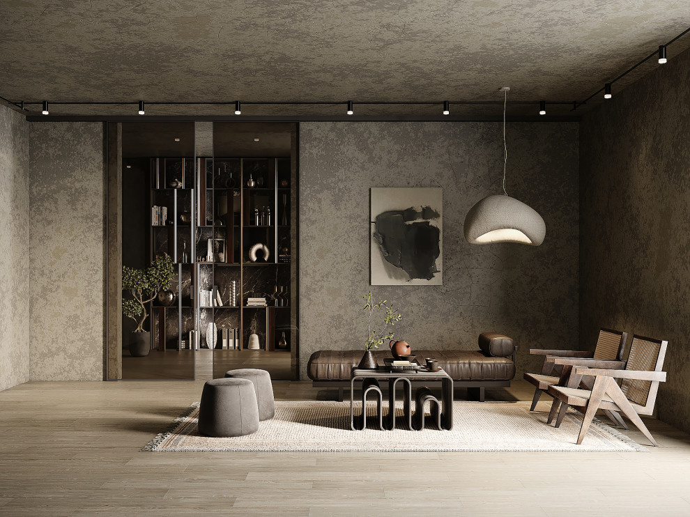 Glass House - glass in house