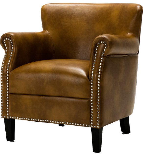 Holly Club Chair - Transitional - Armchairs And Accent ...