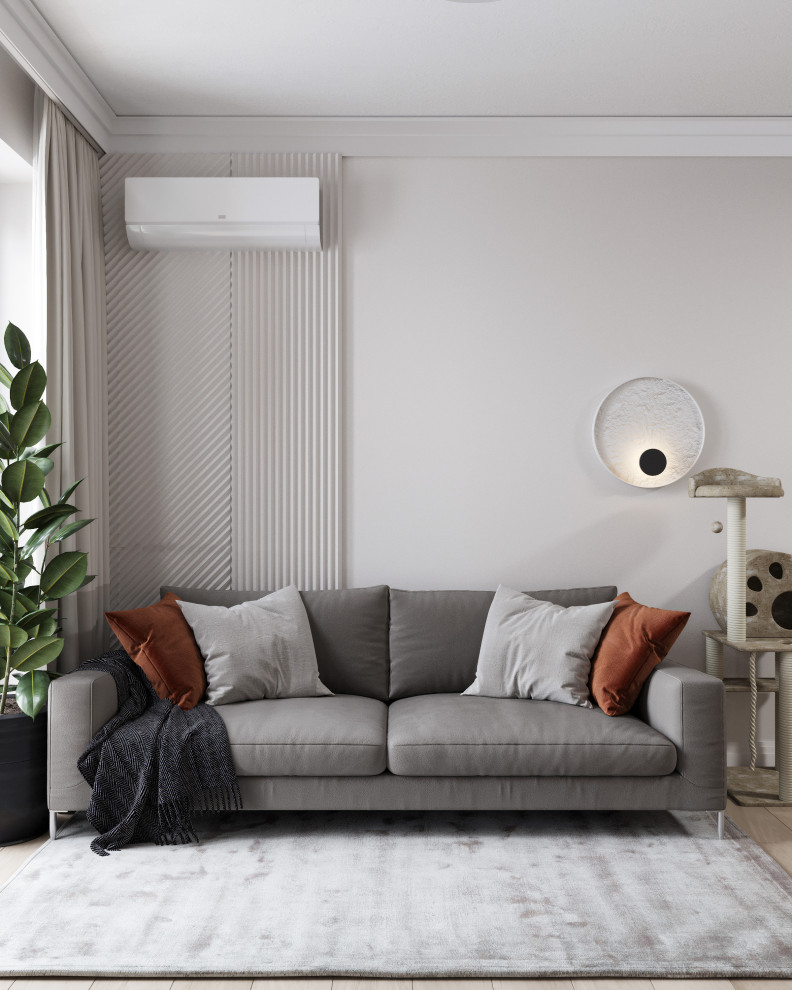 Дизайн трехкомнатной квартиры ЖК Мегаполис-парк 69м2