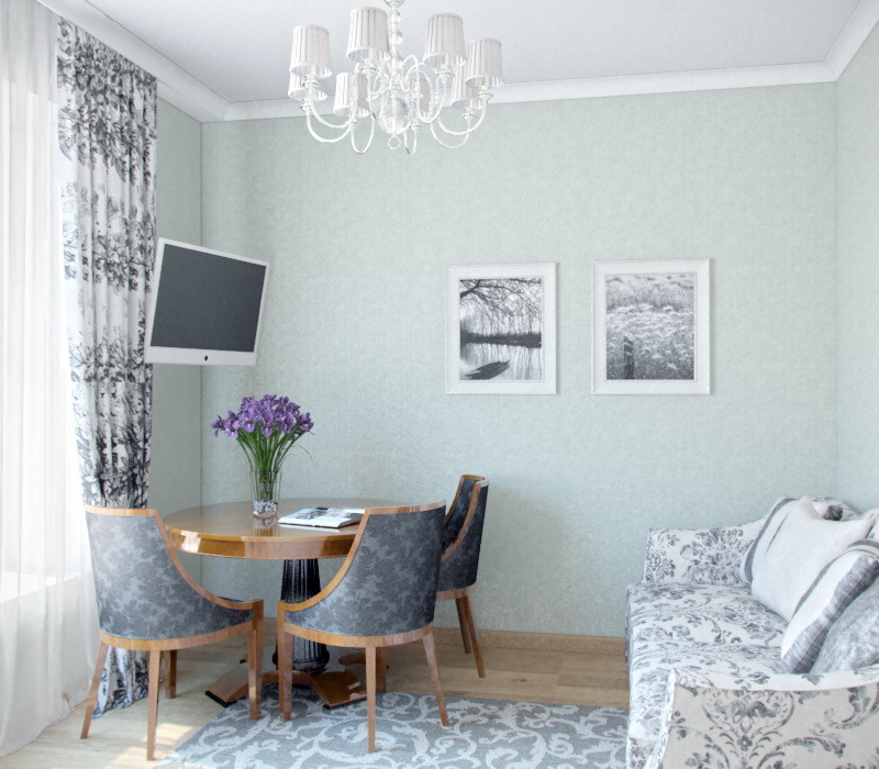 Проект загородного дома в стиле фьюжн.