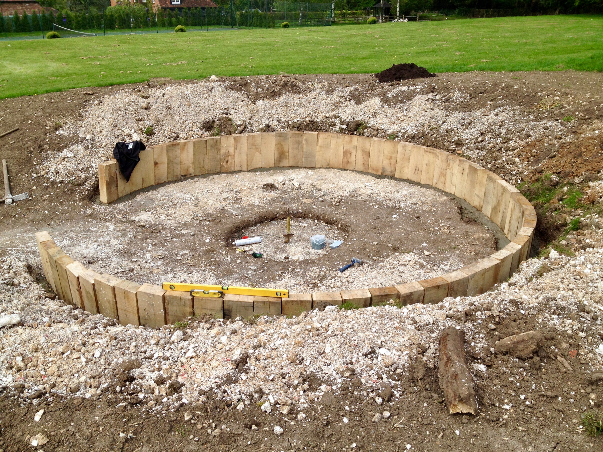 Fire Pit with Seating