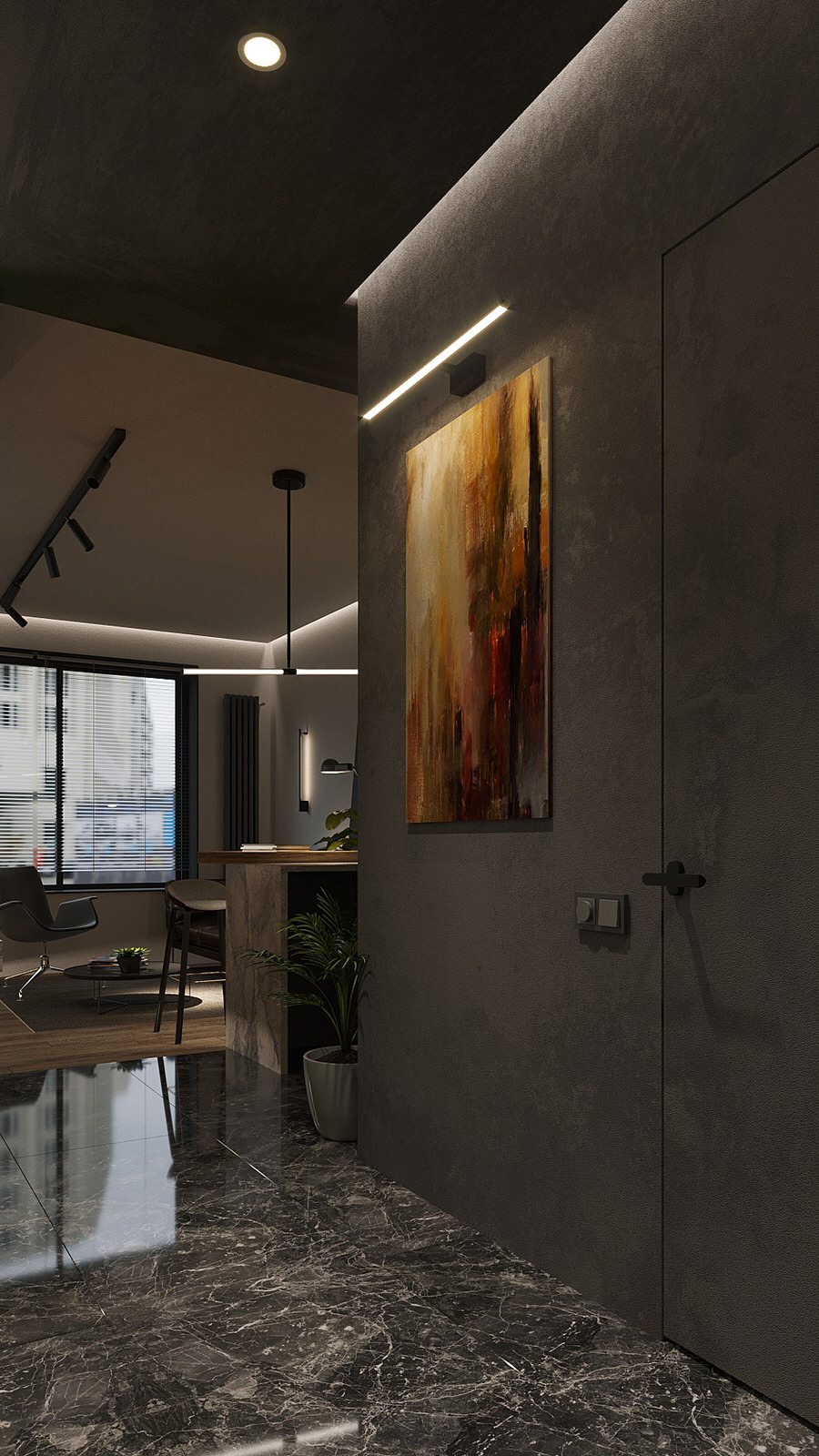 Интерьер небольшой студии 23 м2. Уютная студия предположительно холостяка, студи