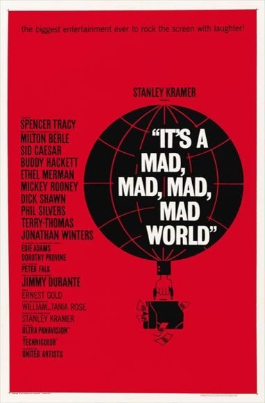 It's a Mad Mad Mad Mad World 27 x 40 Movie Poster - Style C