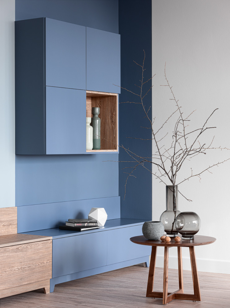 Дизайн-проект квартиры под названием "ПОД ЗНАКОМ ВОЗДУХА"