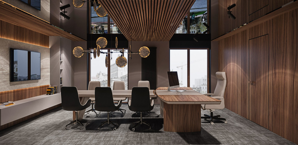 Эффектный офис площадью 400м2