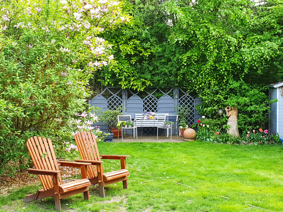 Gartengestaltung  - wenn der Garten zum Stil des Hauses passt