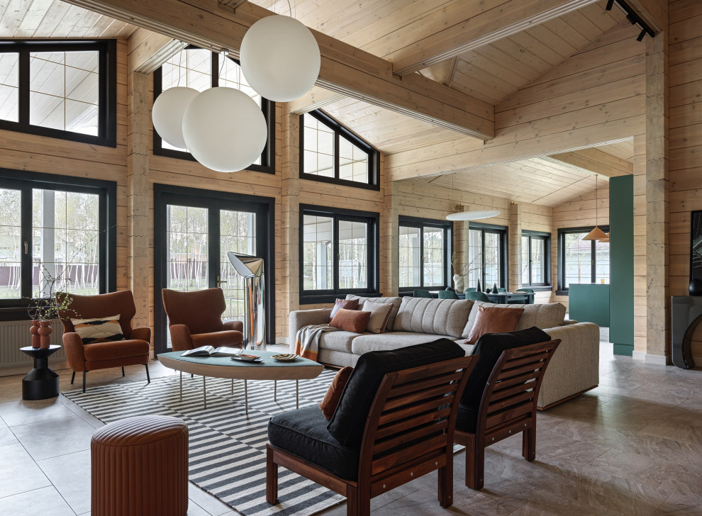 Загородный дом из бруса