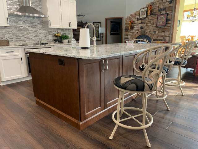 Kitchen Flow, Fixed. Storage, Solved. Style, Upgraded transitional-kitchen