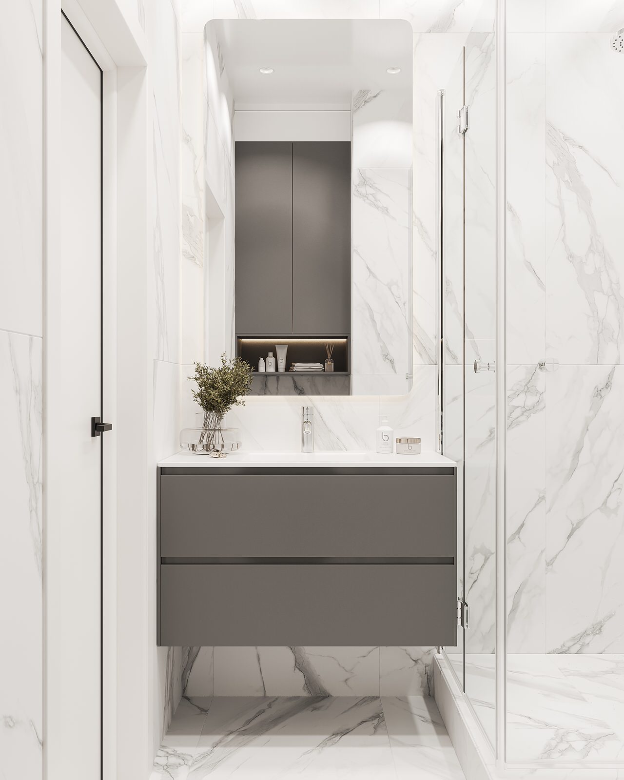 white с террасой