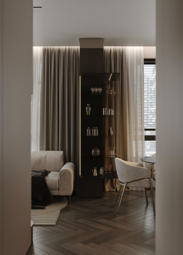 Спокойный минимализм в центре Москвы