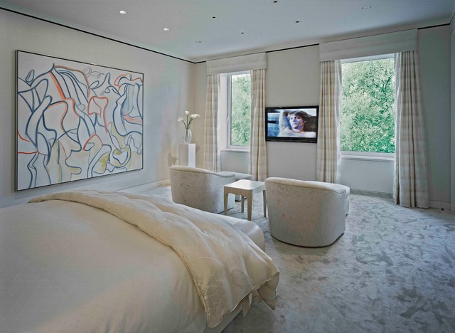 New York Apartment I contemporaneo-camera-da-letto