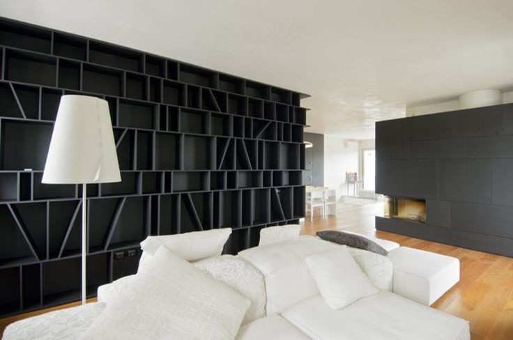 Superattico Black and White | 200 MQ