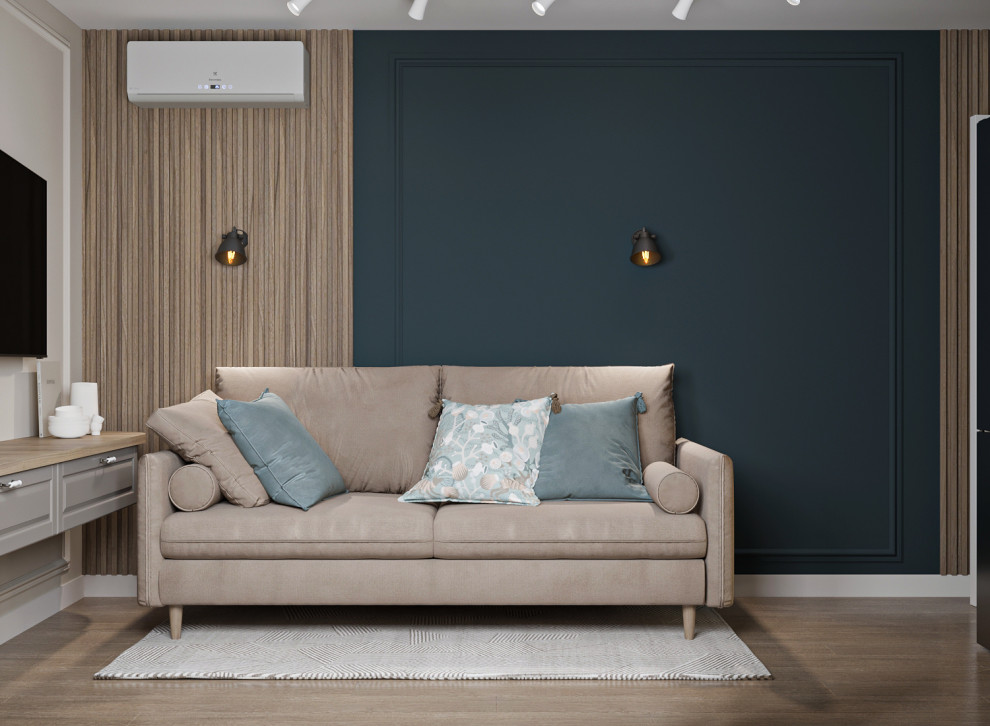 Однокомнатная квартире  в скандинавском стиле ЖК Новая Кузнечиха