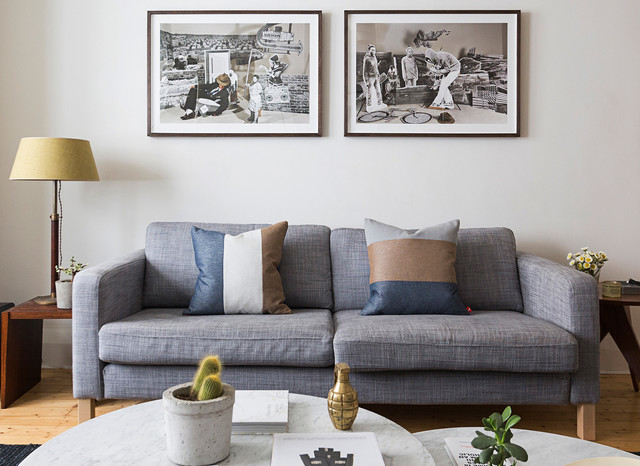 Potts Point skandinavisk-vardagsrum
