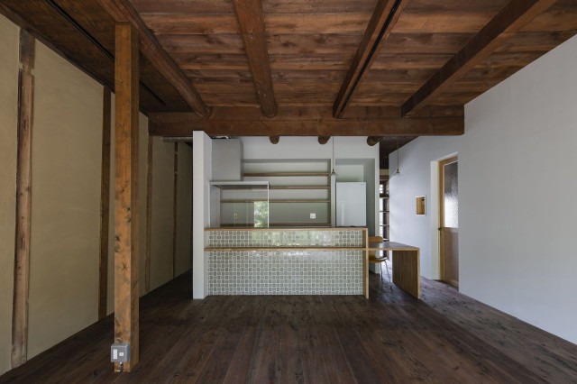 佐保路の家　House on Sahoji St. minimalistisch-kueche