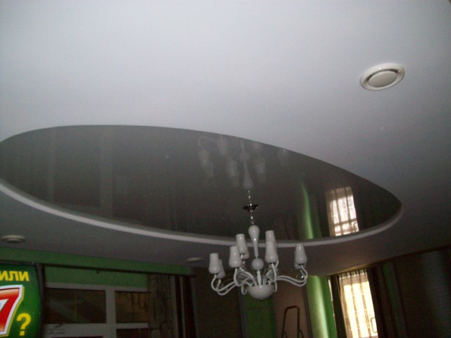 Stretch Ceilings contemporary-living-room