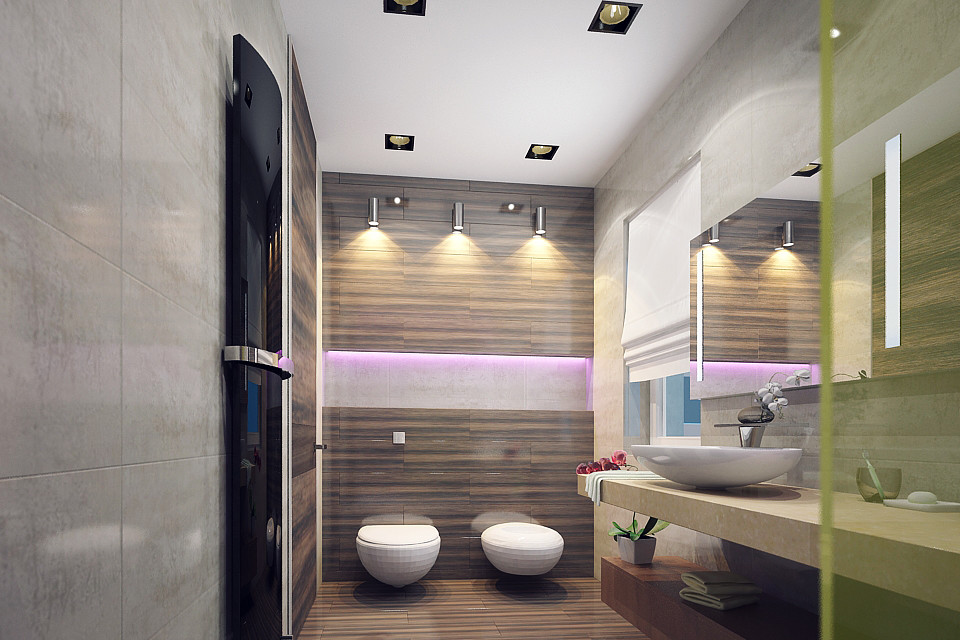 Дизайн интерьера загородного дома, п. Оранжерейка