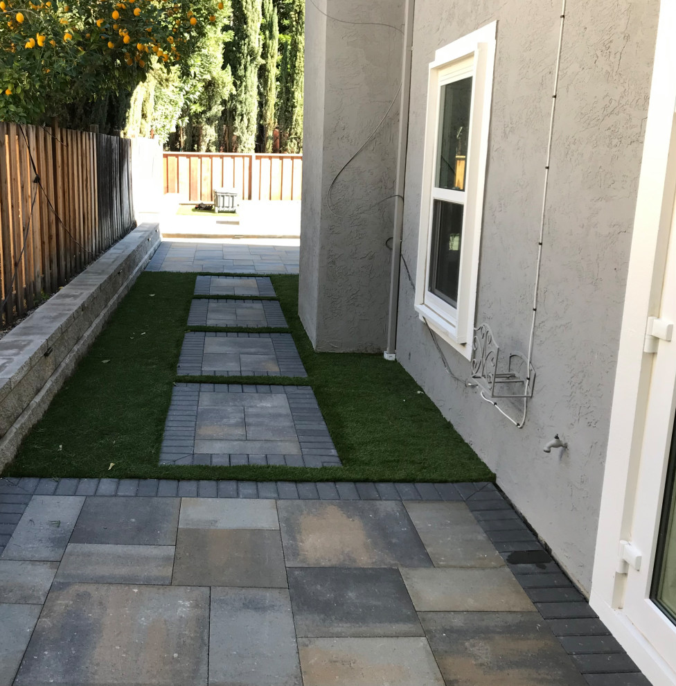 Walkway and Garden