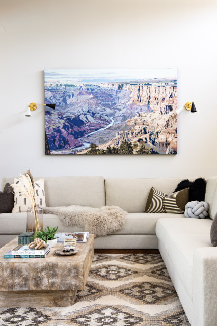 Organic Desert scandinavian-living-room