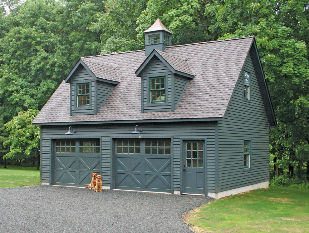Large detached two-car garage in Other.