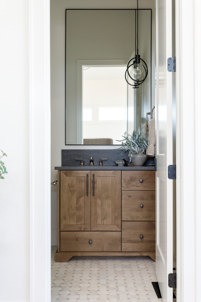 Creekside- Custom 3/1 - Transitional - Powder Room - Boise - by ...