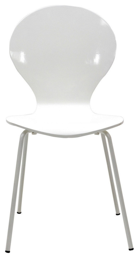 Modway EEI-574-WHI Insect Dining Side Chair, White