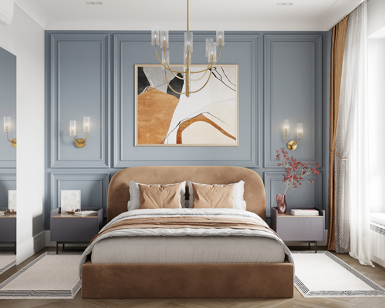 Дизайн проект квартиры в ЖК "Манхэттен"