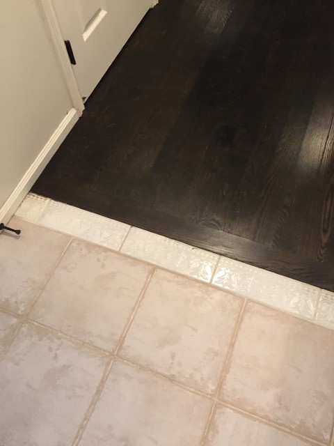 Limestone Master Bath transitional