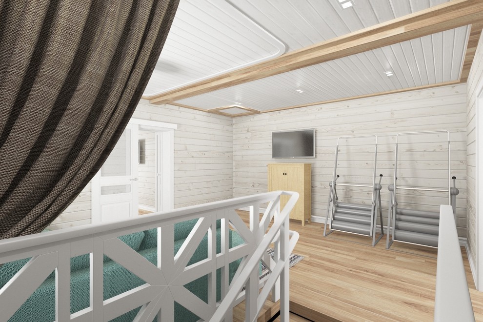 Коттедж из бруса посёлок Лесной