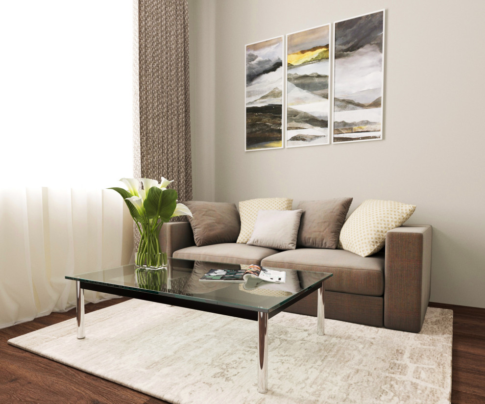 Кухня-гостиная в клубном доме "Sky Parks"