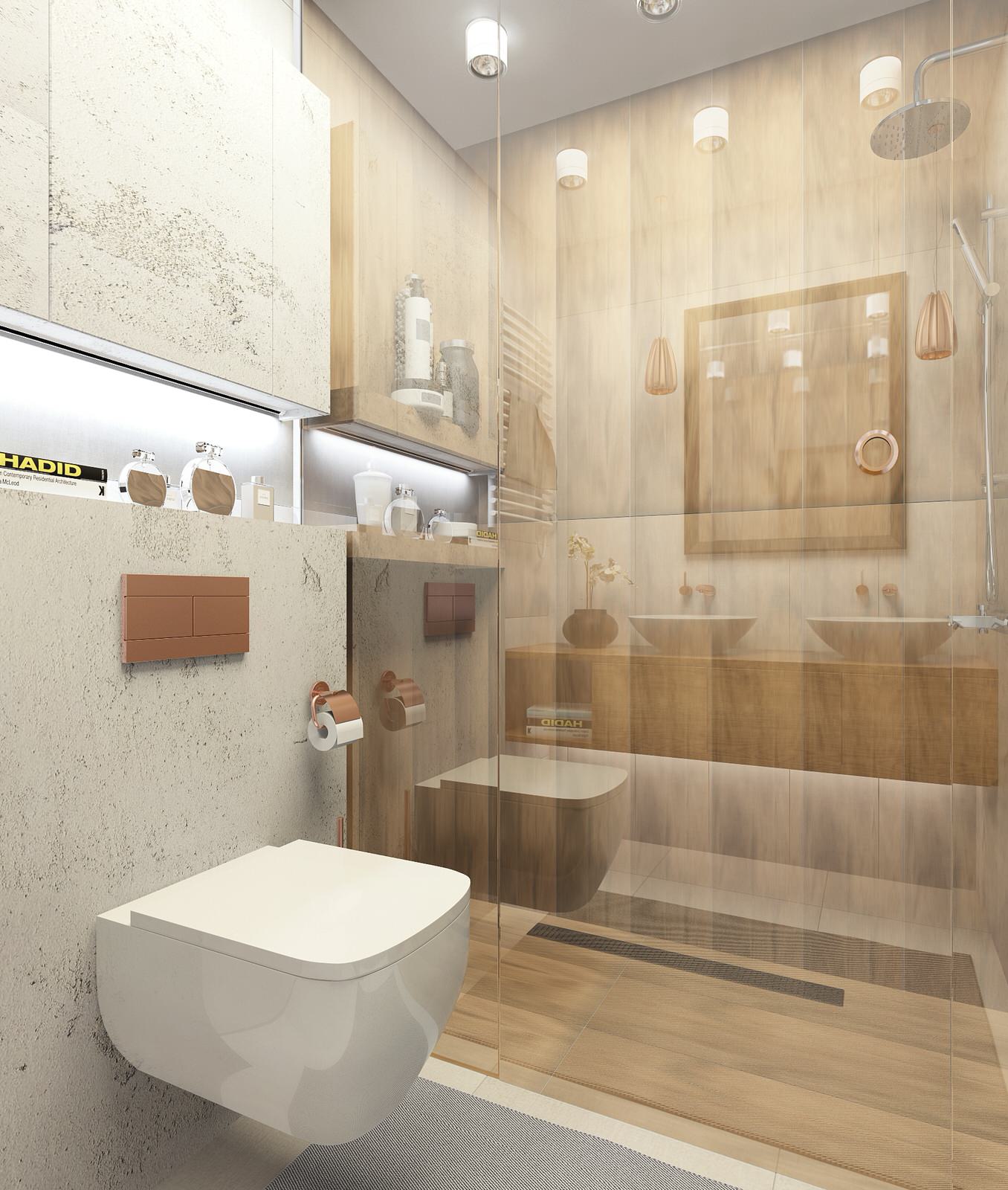 Санузел в современном стиле