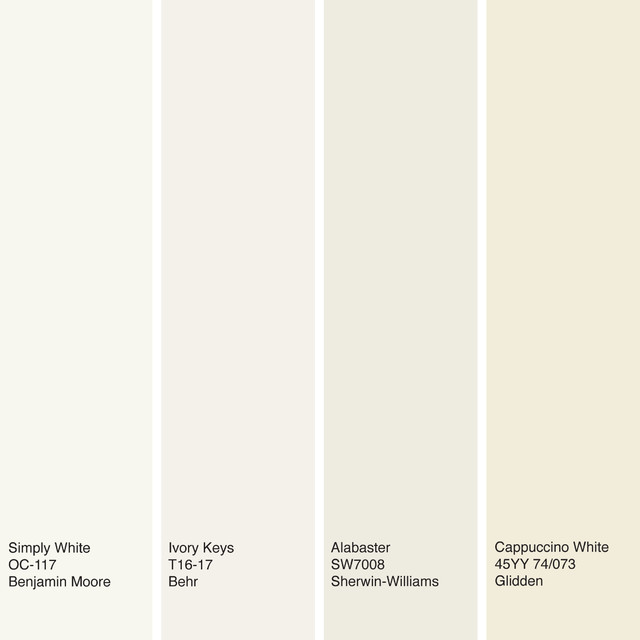 sherwin williams off white colors