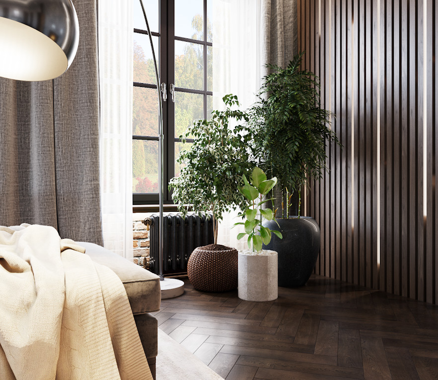 Частный загородный дом для семьи