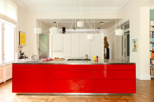 Red Kitchen Accessories and Tiny White Houses - Soul & Lane