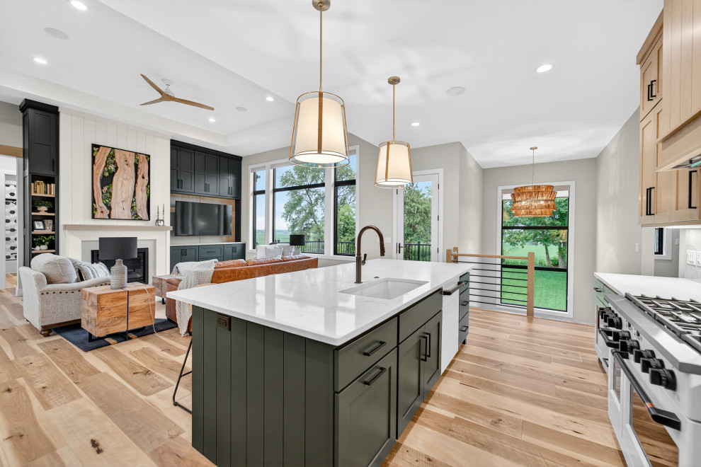 Kitchen - transitional kitchen idea
