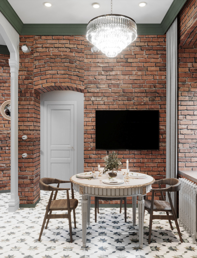 Интерьер в винтажном стиле для квартиры в доме дореволюционной застройки