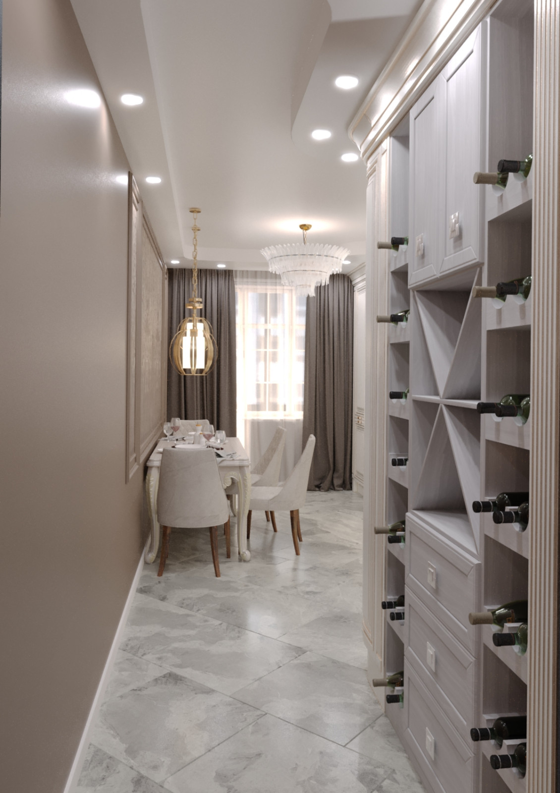 3 Комнатная квартира в ЖК Париж