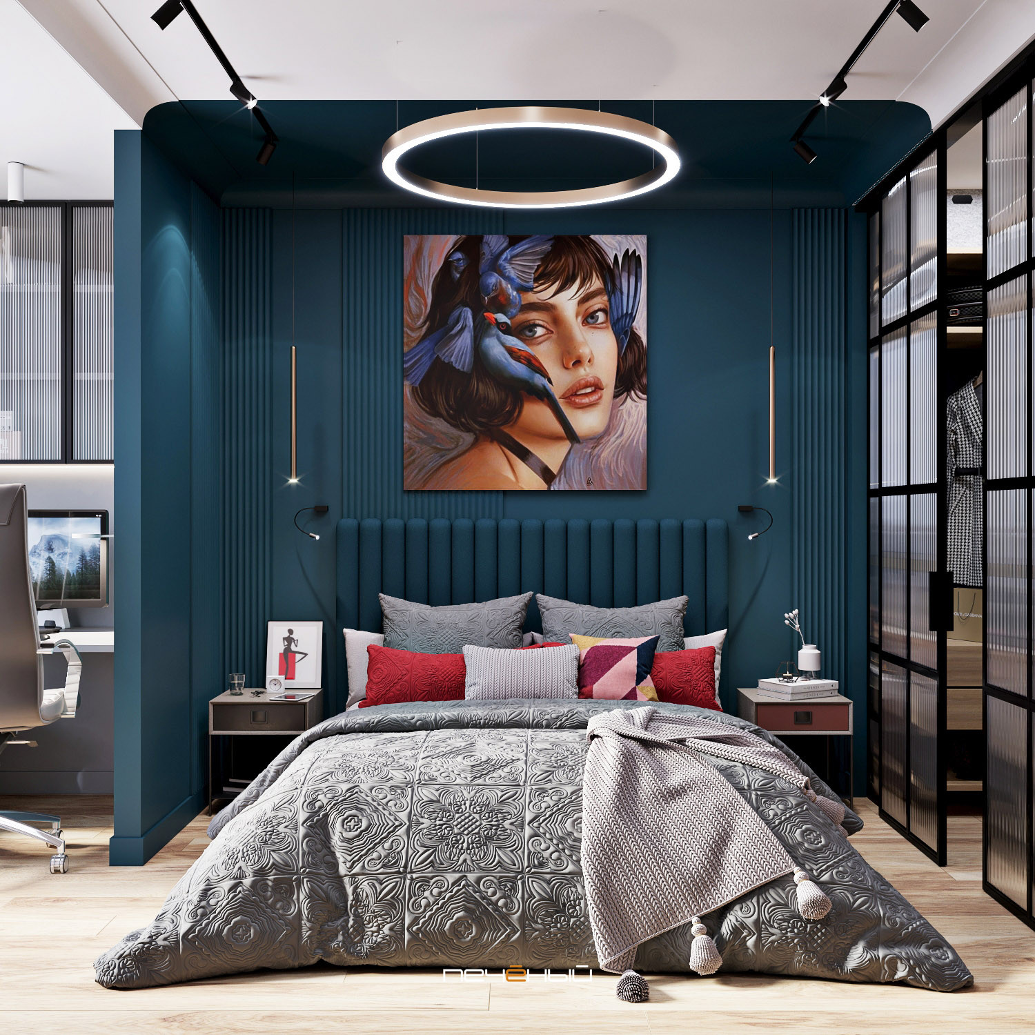 Просторная евротрёшка площадью 86 квадратных метров