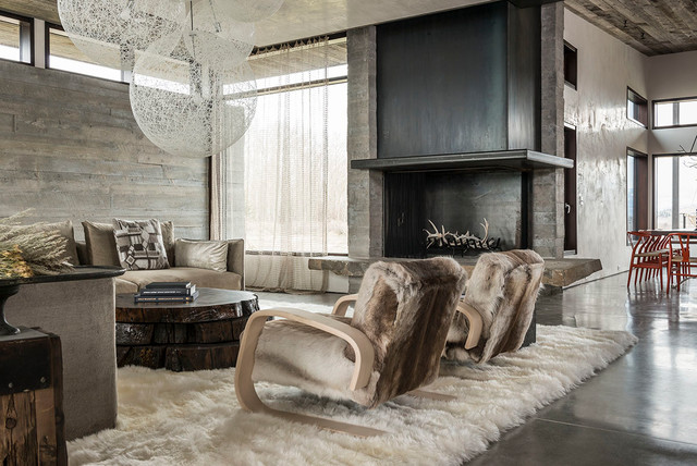 Contemporary Living Room modern-wohnbereich