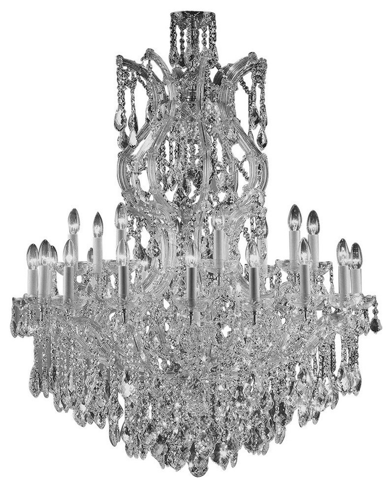 Chandelier Empress Crystal Chandelier Silver Traditional